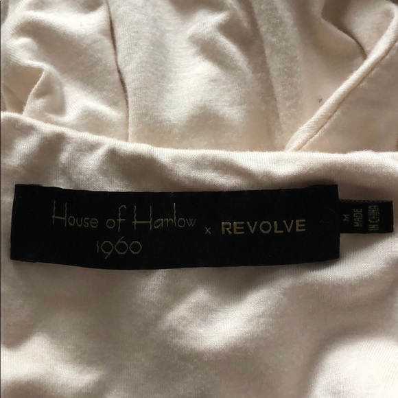 Cream Bodysuit with Crossed Back - Picture 3 of 3